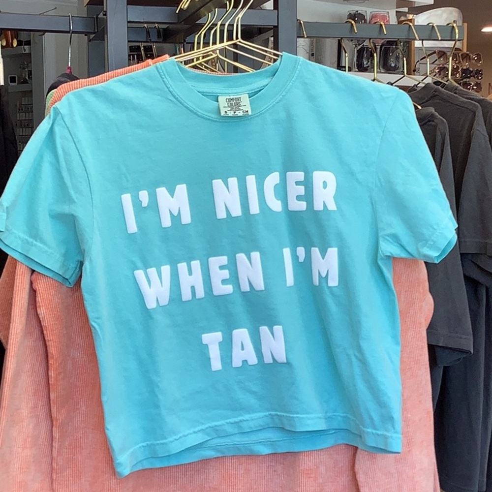 Blue t-shirt